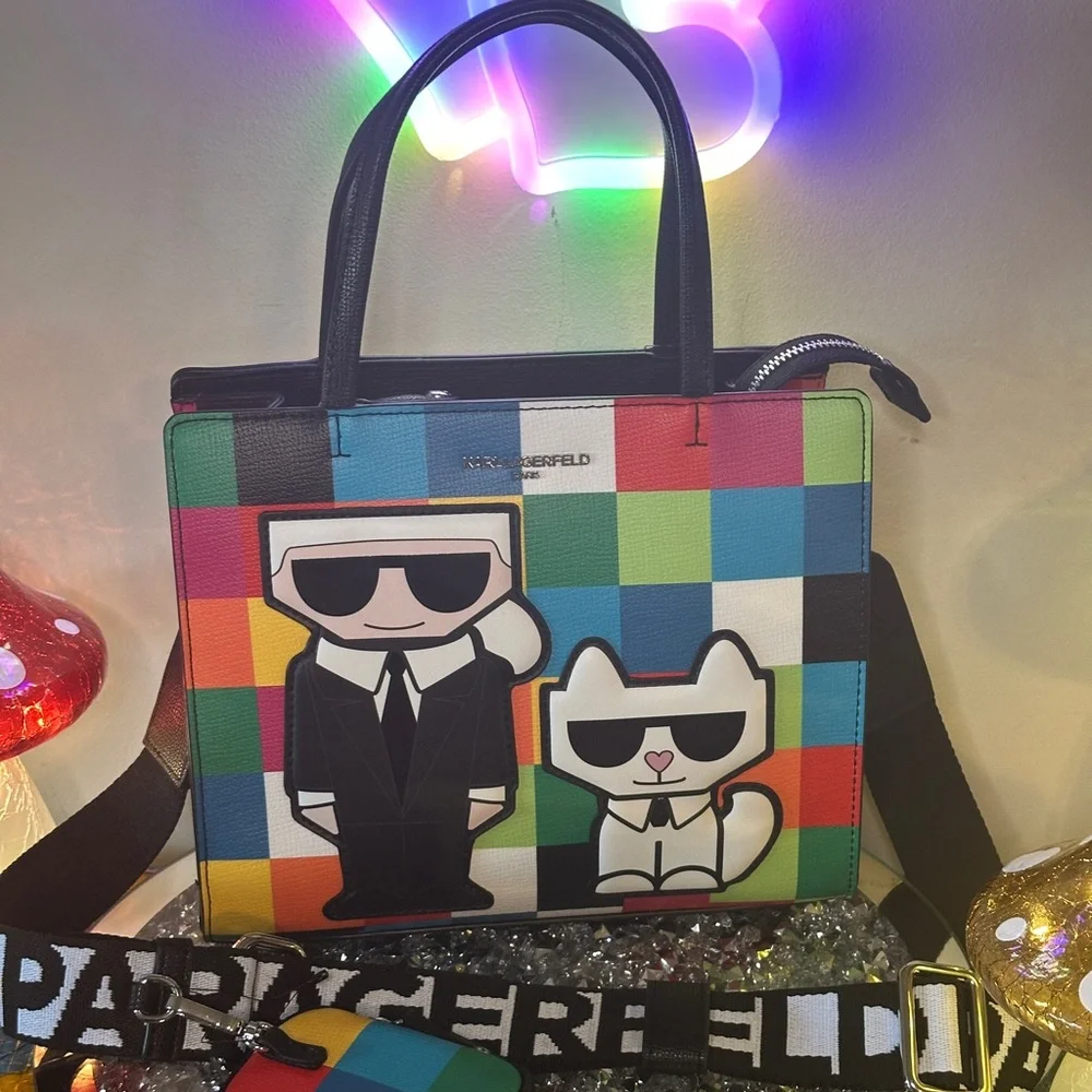NWT - Karl Lagerfeld Paris Maybelle Satchel.